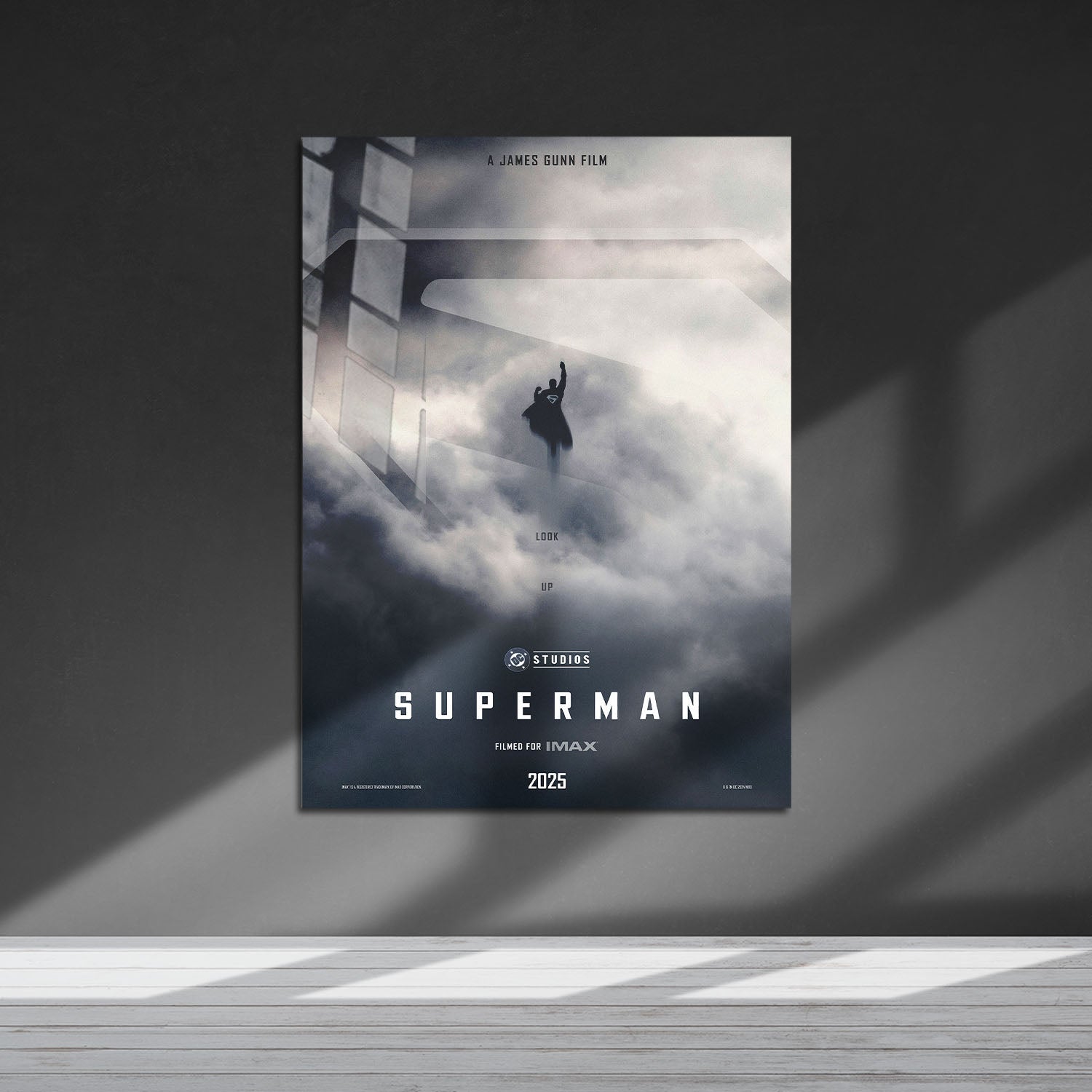 Flex Designs Metal Poster Superman Theatrical 5 x 7" Home Goods - Movie 2006 Movie Metal Poster