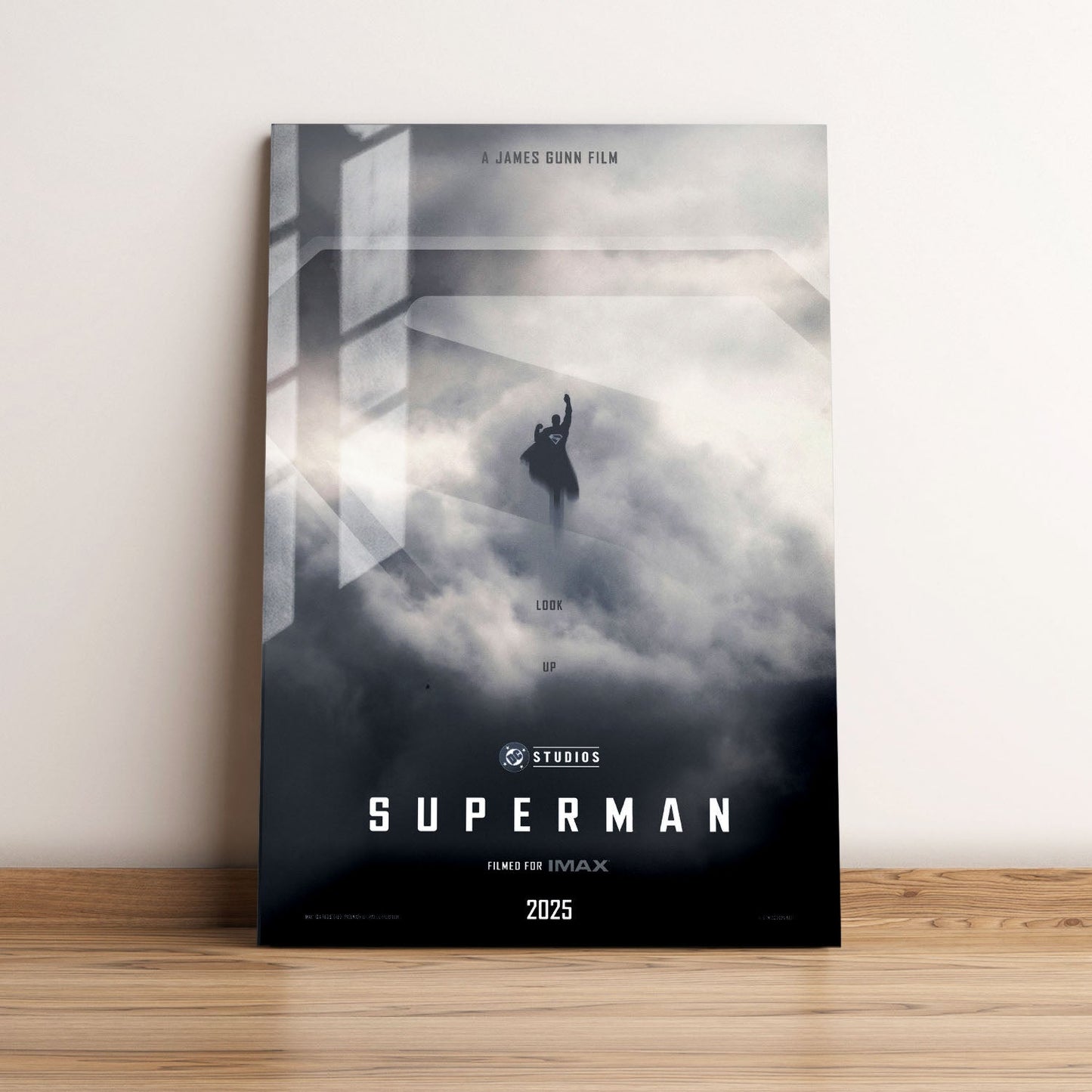 Superman Theatrical Movie Metal Poster