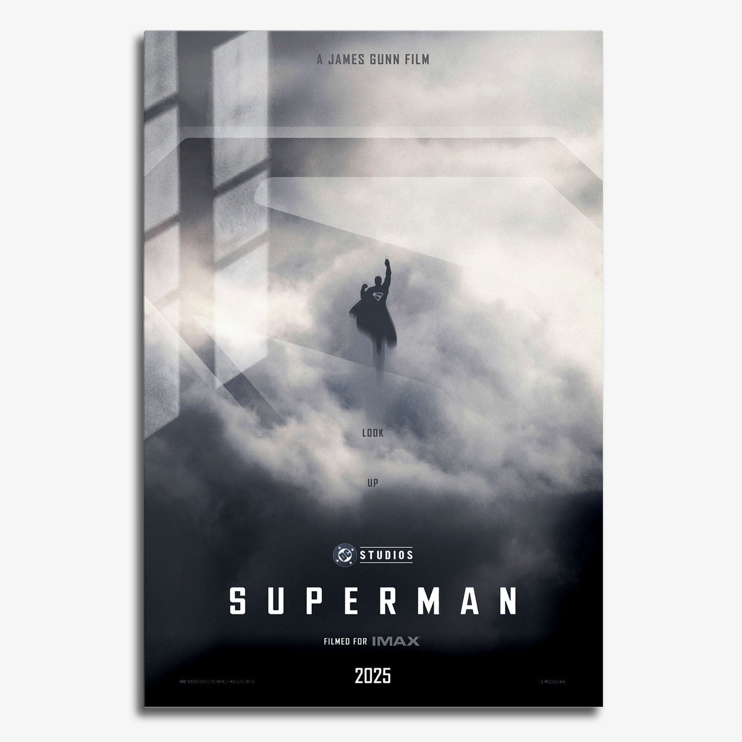 Flex Designs Metal Poster Superman Theatrical 11 x 17" Home Goods - Movie 2006 Movie Metal Poster