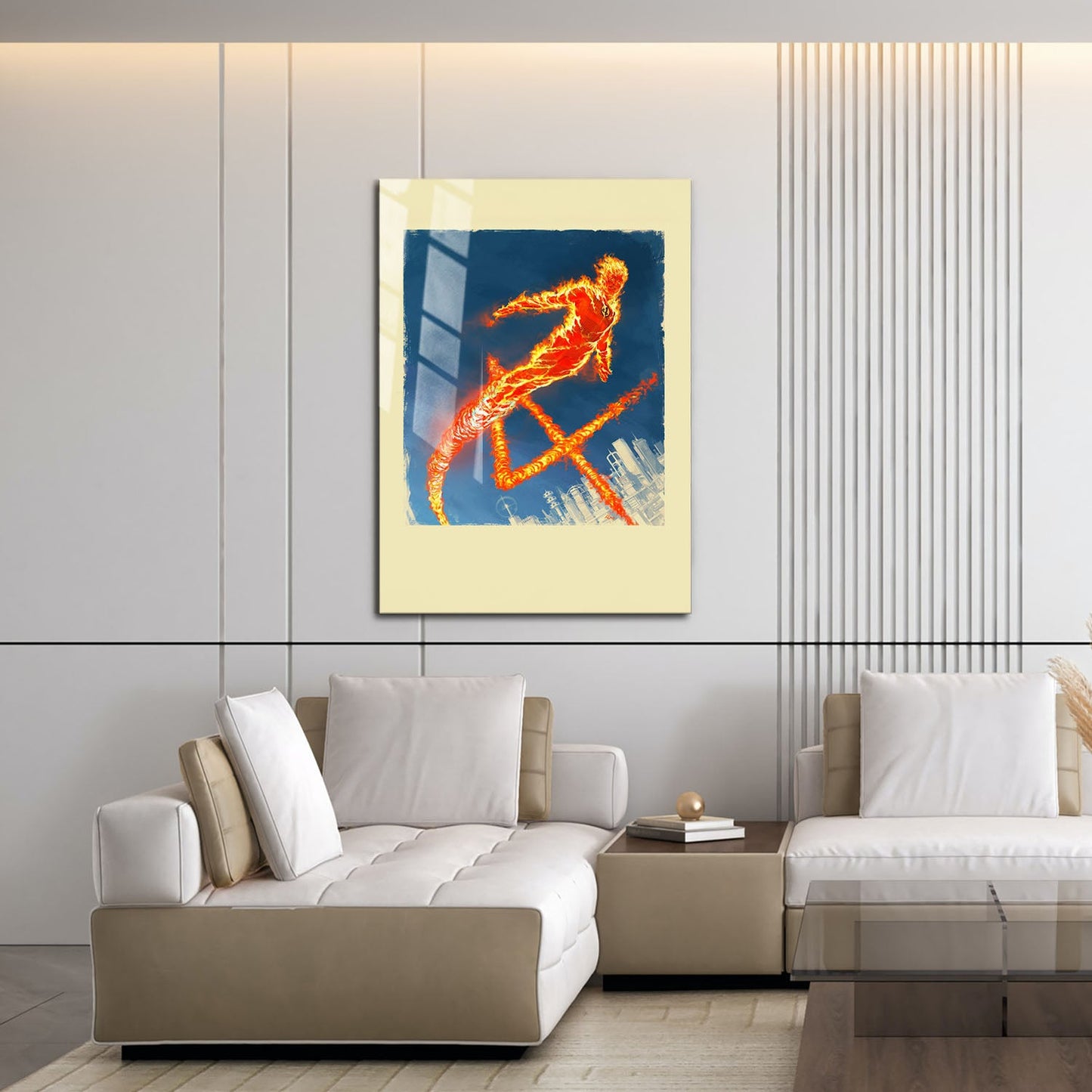 Flex Designs Metal Poster The Fantastic Four- First Steps 16 x 24" Home Goods - Movie 2025 Movie Metal Poster