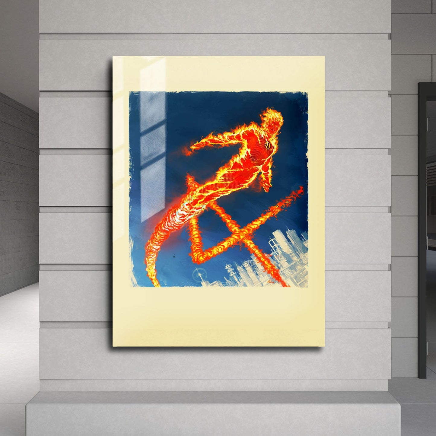 Flex Designs Metal Poster The Fantastic Four- First Steps 24 x 36" Home Goods - Movie 2025 Movie Metal Poster