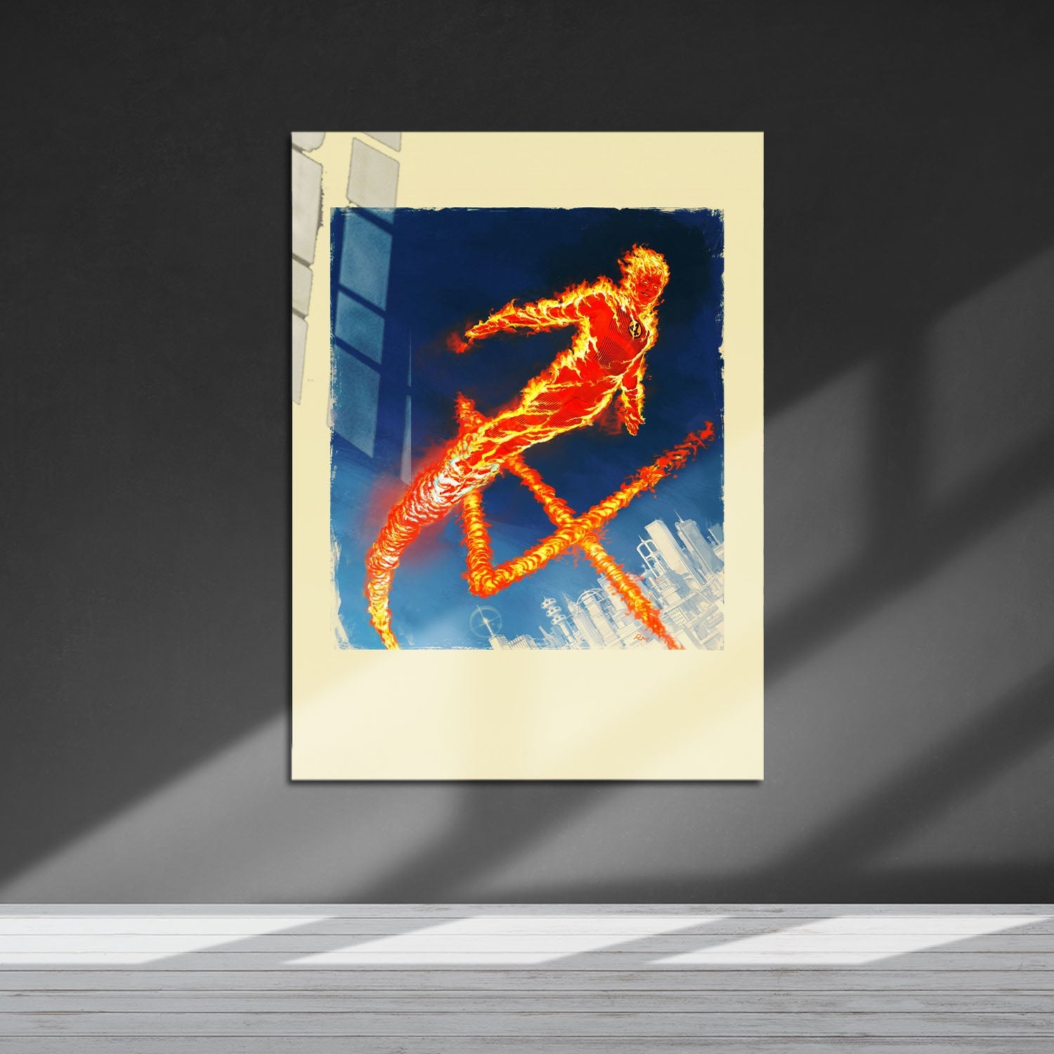Flex Designs Metal Poster The Fantastic Four- First Steps 5 x 7" Home Goods - Movie 2025 Movie Metal Poster