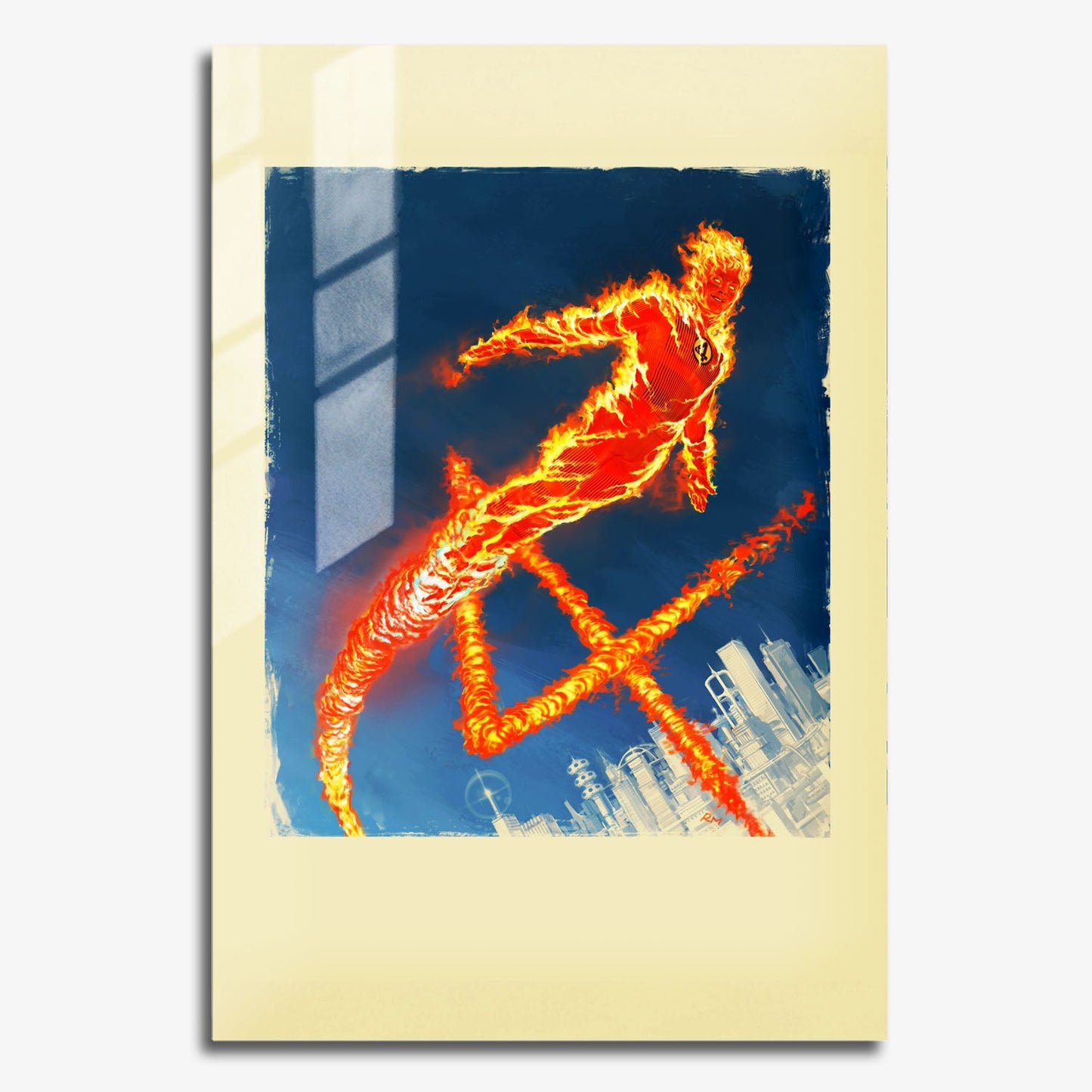 Flex Designs Metal Poster The Fantastic Four- First Steps 11 x 17" Home Goods - Movie 2025 Movie Metal Poster
