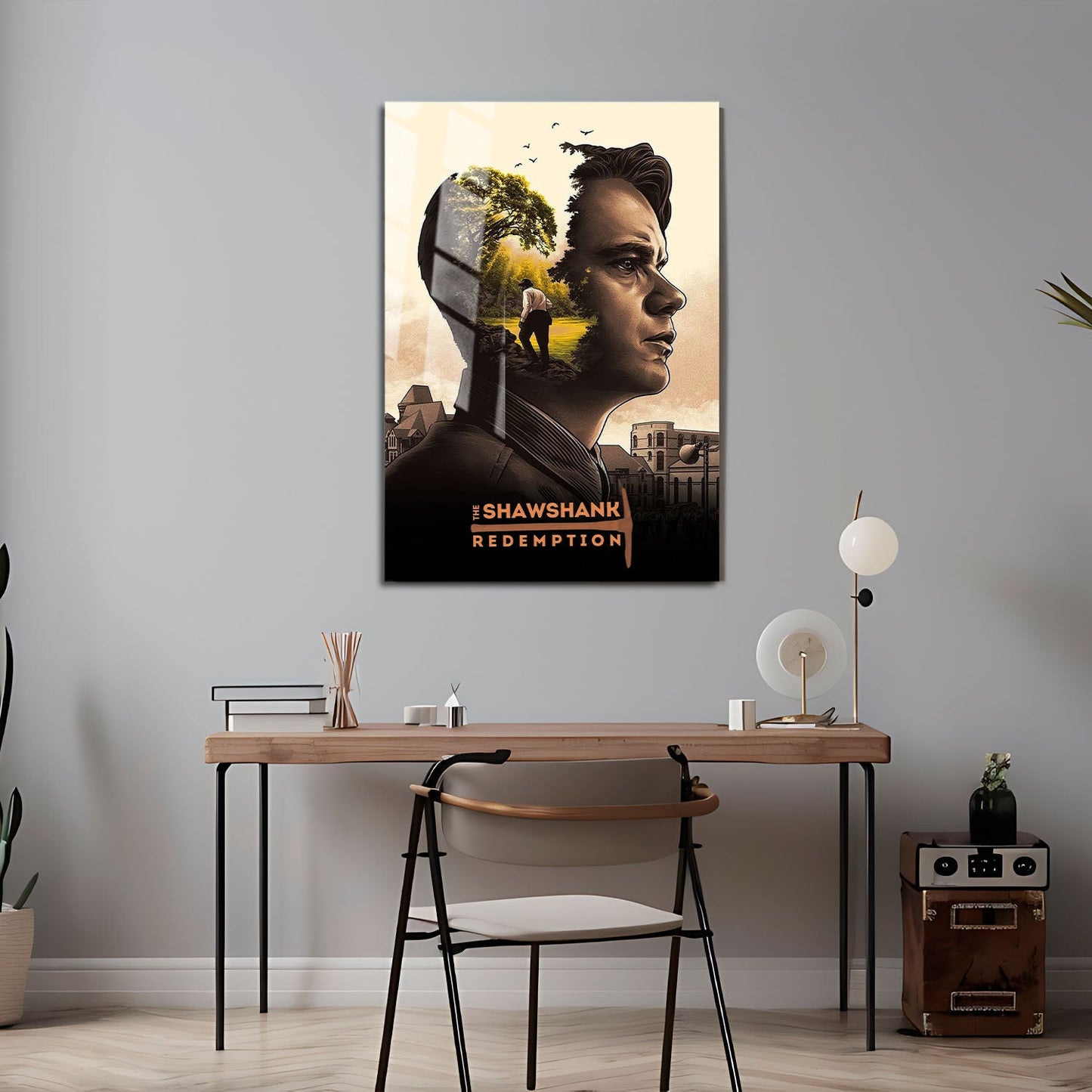 Flex Designs Metal Poster The Shawshank Redemption Alternate 24 x 36" Home Goods - Movie 1994 Movie Metal Poster