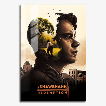 Flex Designs Metal Poster The Shawshank Redemption Alternate 11 x 17" Home Goods - Movie 1994 Movie Metal Poster
