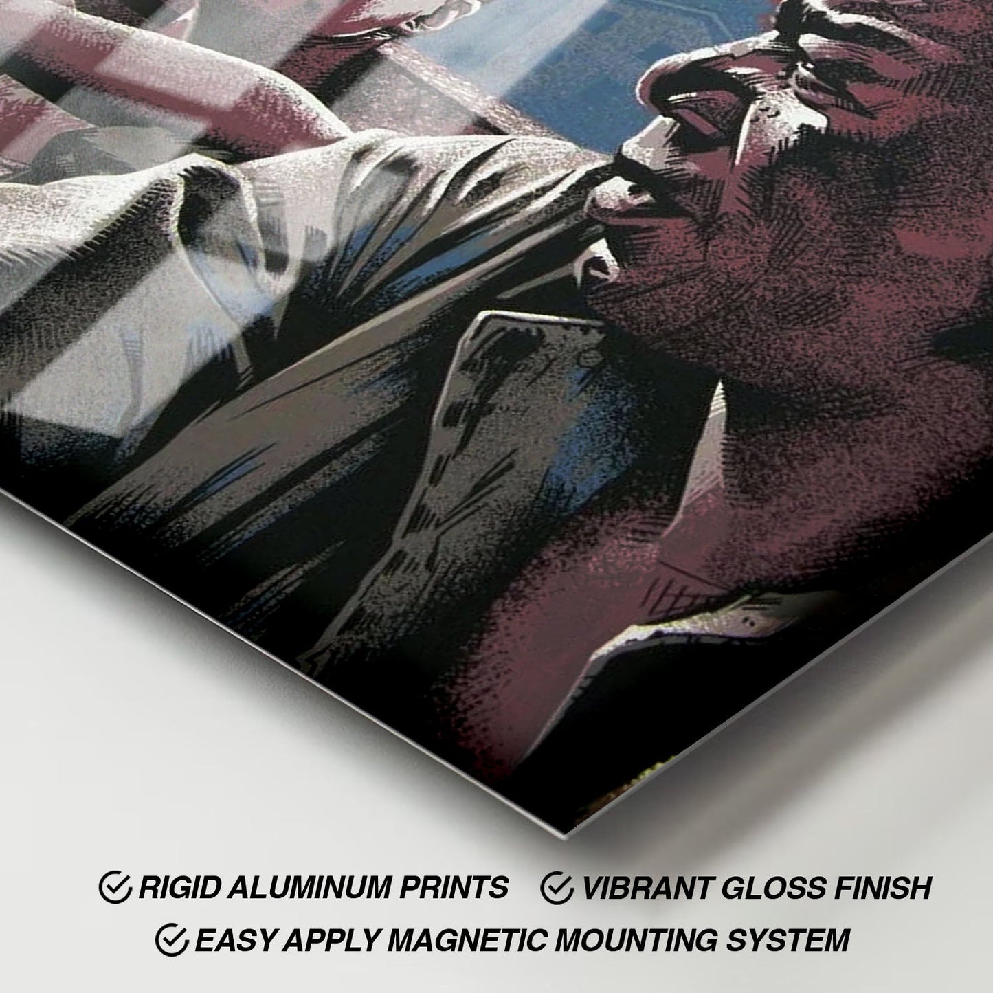 Flex Designs Metal Poster The Shawshank Redemption Minimalist 11 x 17" Home Goods - Movie 1994 Movie Metal Poster