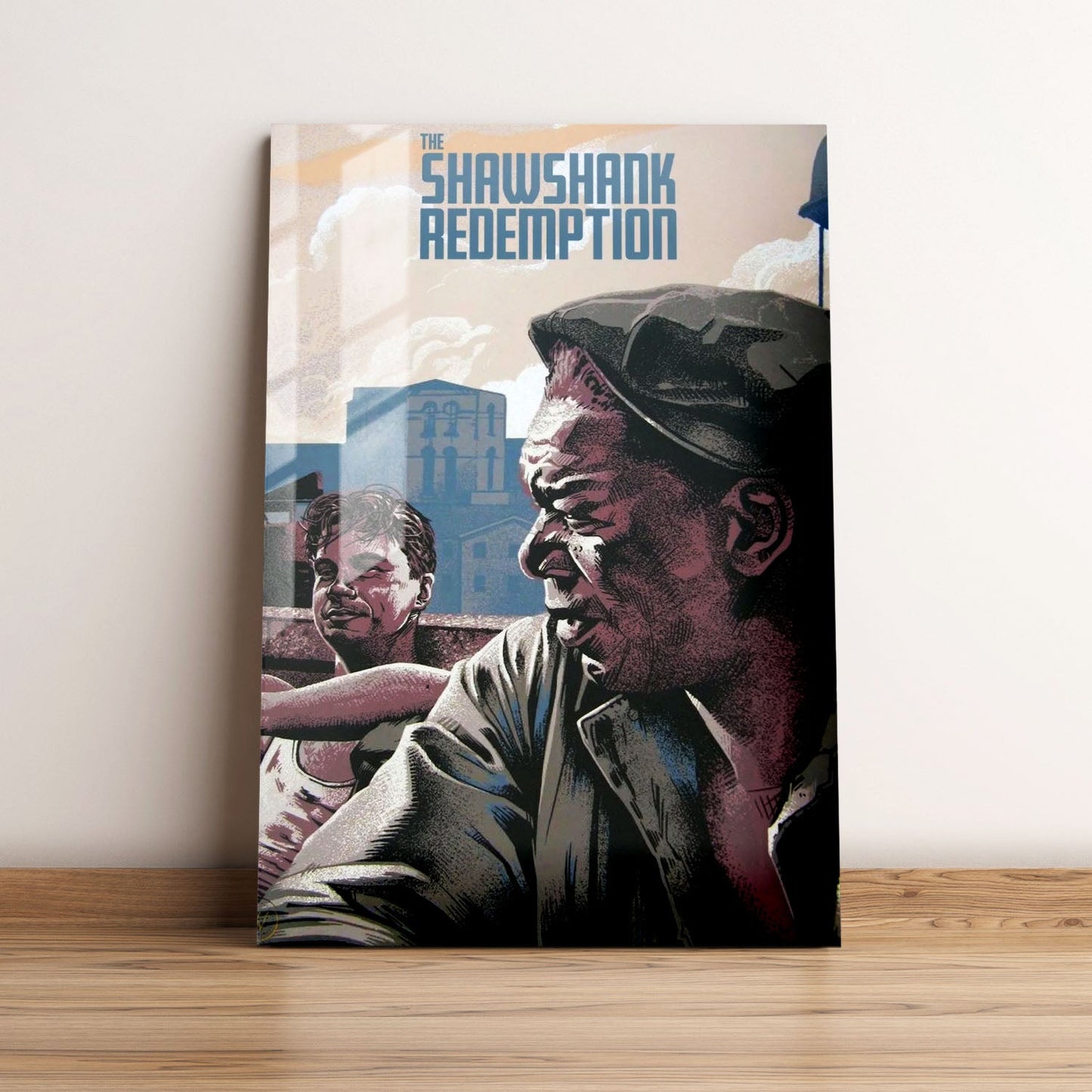 The Shawshank Redemption Minimalist Movie Metal Poster