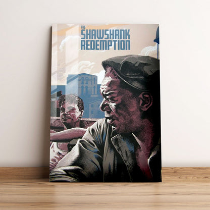 The Shawshank Redemption Minimalist Movie Metal Poster