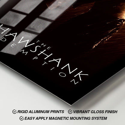 Flex Designs Metal Poster The Shawshank Redemption 11 x 17" Home Goods - Movie 1994 Movie Metal Poster