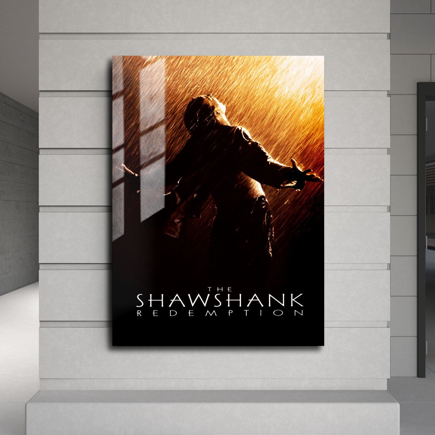 Flex Designs Metal Poster The Shawshank Redemption 24 x 36" Home Goods - Movie 1994 Movie Metal Poster