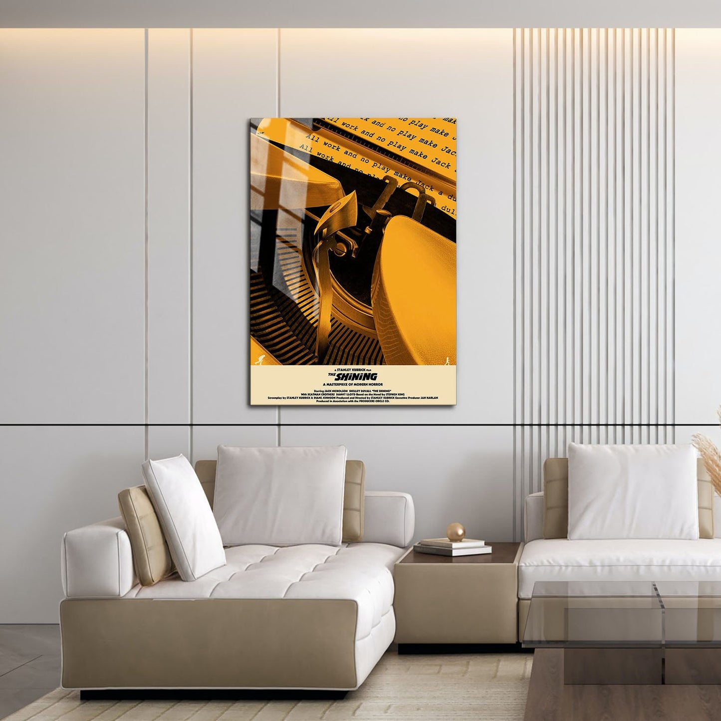 Flex Designs Metal Poster The Shining Minimalist 16 x 24" Home Goods - Movie 1980 Movie Metal Poster