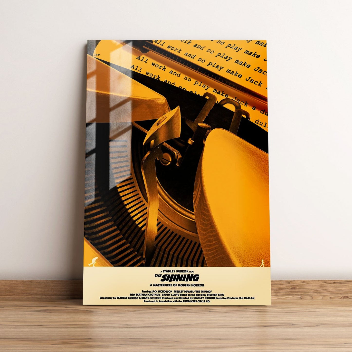 The Shining Minimalist Movie Metal Poster