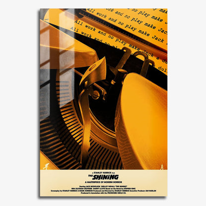 Flex Designs Metal Poster The Shining Minimalist 11 x 17" Home Goods - Movie 1980 Movie Metal Poster