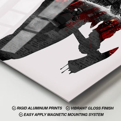 Flex Designs Metal Poster The Shining Teaser 11 x 17" Home Goods - Movie 1980 Movie Metal Poster