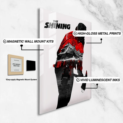 Flex Designs Metal Poster The Shining Teaser 16 x 24" Home Goods - Movie 1980 Movie Metal Poster