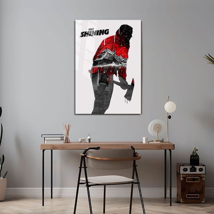 Flex Designs Metal Poster The Shining Teaser 24 x 36" Home Goods - Movie 1980 Movie Metal Poster