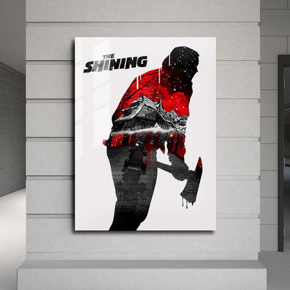 Flex Designs Metal Poster The Shining Teaser 24 x 36" Home Goods - Movie 1980 Movie Metal Poster