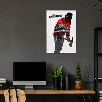 Flex Designs Metal Poster The Shining Teaser 5 x 7" Home Goods - Movie 1980 Movie Metal Poster