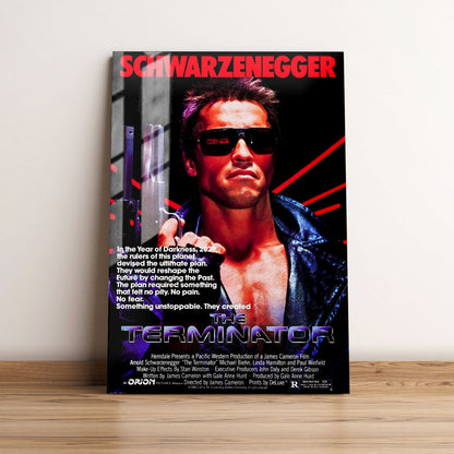 The Terminator Original Movie Metal Poster