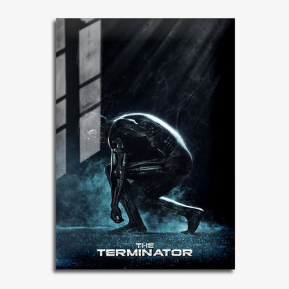 Flex Designs Metal Poster The Termintor Final 11 x 17" Home Goods - Movie 1984 Movie Metal Poster