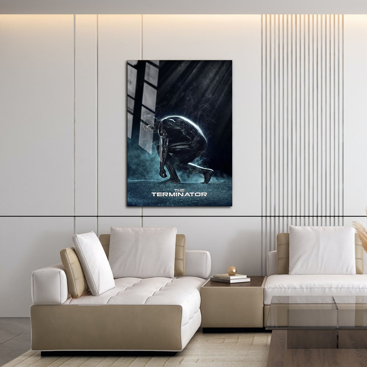 Flex Designs Metal Poster The Termintor Final 16 x 24" Home Goods - Movie 1984 Movie Metal Poster
