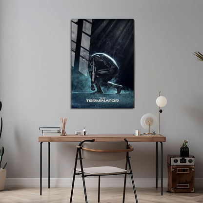 Flex Designs Metal Poster The Termintor Final 24 x 36" Home Goods - Movie 1984 Movie Metal Poster