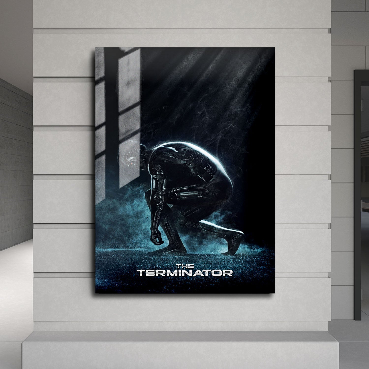 Flex Designs Metal Poster The Termintor Final 24 x 36" Home Goods - Movie 1984 Movie Metal Poster