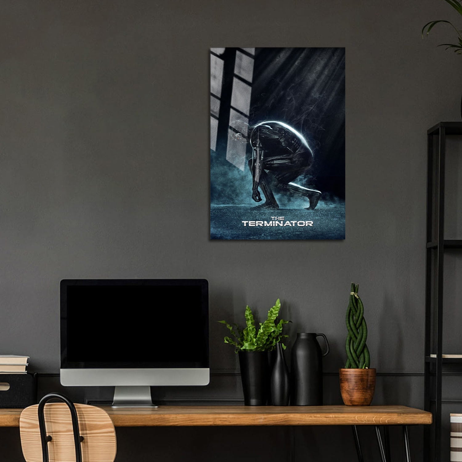 Flex Designs Metal Poster The Termintor Final 5 x 7" Home Goods - Movie 1984 Movie Metal Poster