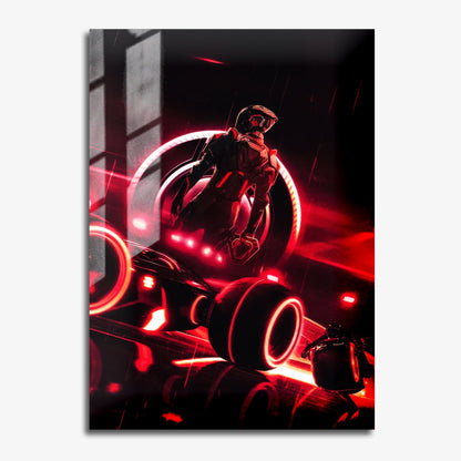 Flex Designs Metal Poster Tron Ares Cartoon 11 x 17" Home Goods - Movie 2025 Movie Metal Poster