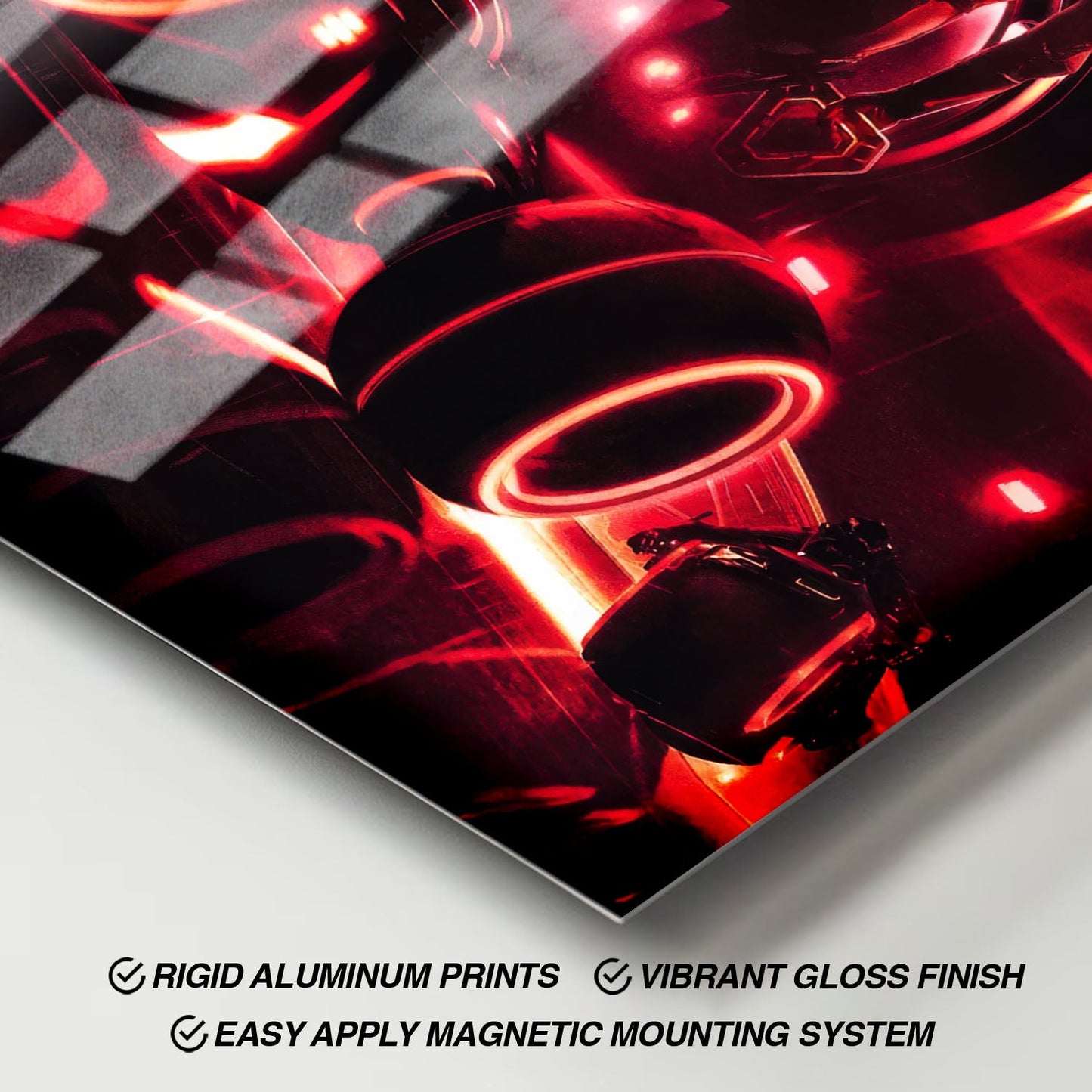 Flex Designs Metal Poster Tron Ares Cartoon 11 x 17" Home Goods - Movie 2025 Movie Metal Poster