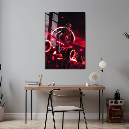 Flex Designs Metal Poster Tron Ares Cartoon 24 x 36" Home Goods - Movie 2025 Movie Metal Poster