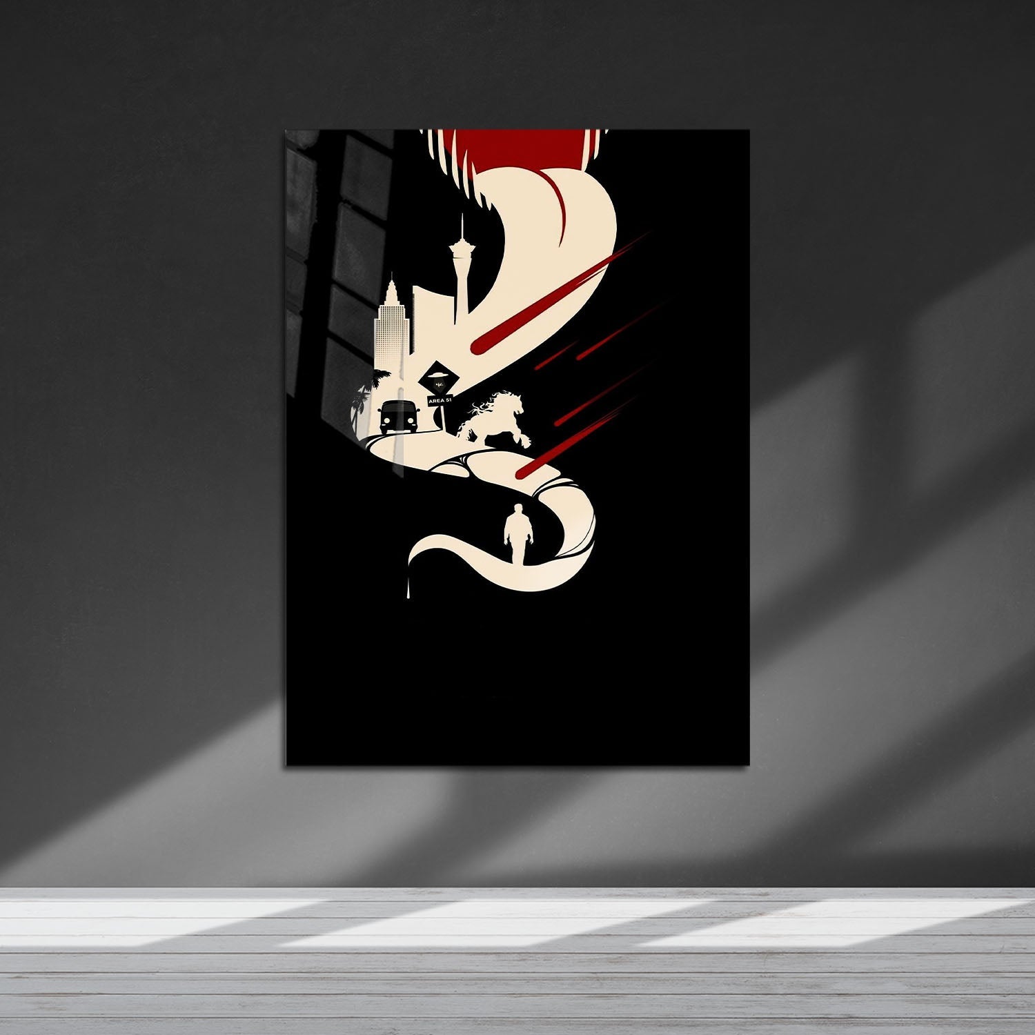 Flex Designs Metal Poster Venom The Last Dance Key Art 5 x 7" Home Goods - Movie 2025 Movie Metal Poster
