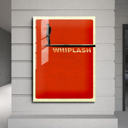 Flex Designs Metal Poster Whiplash Minimalist 24 x 36" Home Goods - Movie 2014 Movie Metal Poster