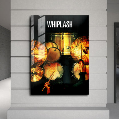Flex Designs Metal Poster Whiplash Drums 24 x 36" Home Goods - Movie 2014 Movie Metal Poster