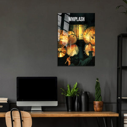 Flex Designs Metal Poster Whiplash Drums 5 x 7" Home Goods - Movie 2014 Movie Metal Poster