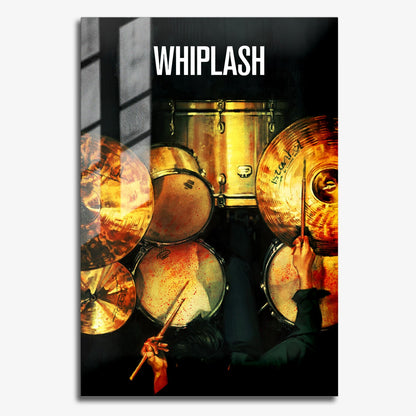 Flex Designs Metal Poster Whiplash Drums 11 x 17" Home Goods - Movie 2014 Movie Metal Poster