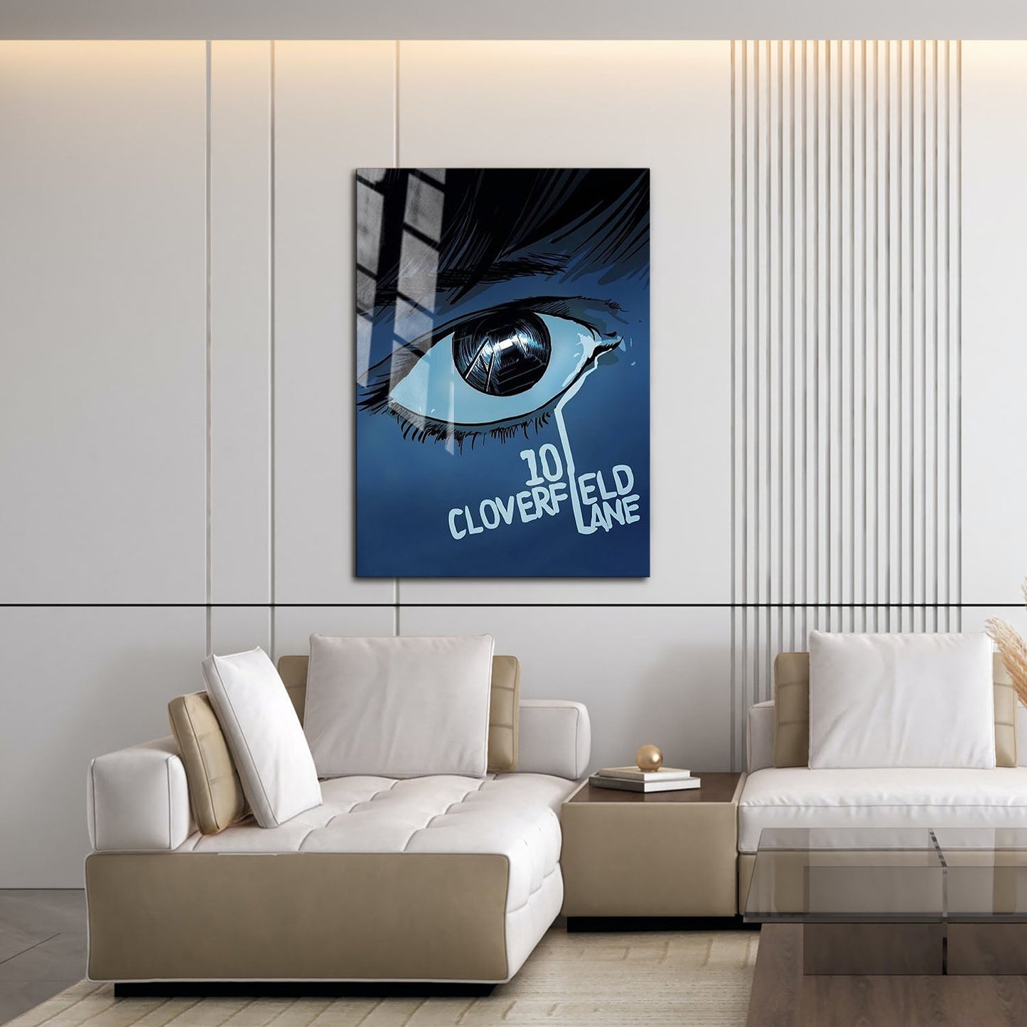 Flex Designs Metal Poster 10 Cloverfield Lane Sketch 16 x 24" Home Goods - Movie 2016 Movie Metal Poster