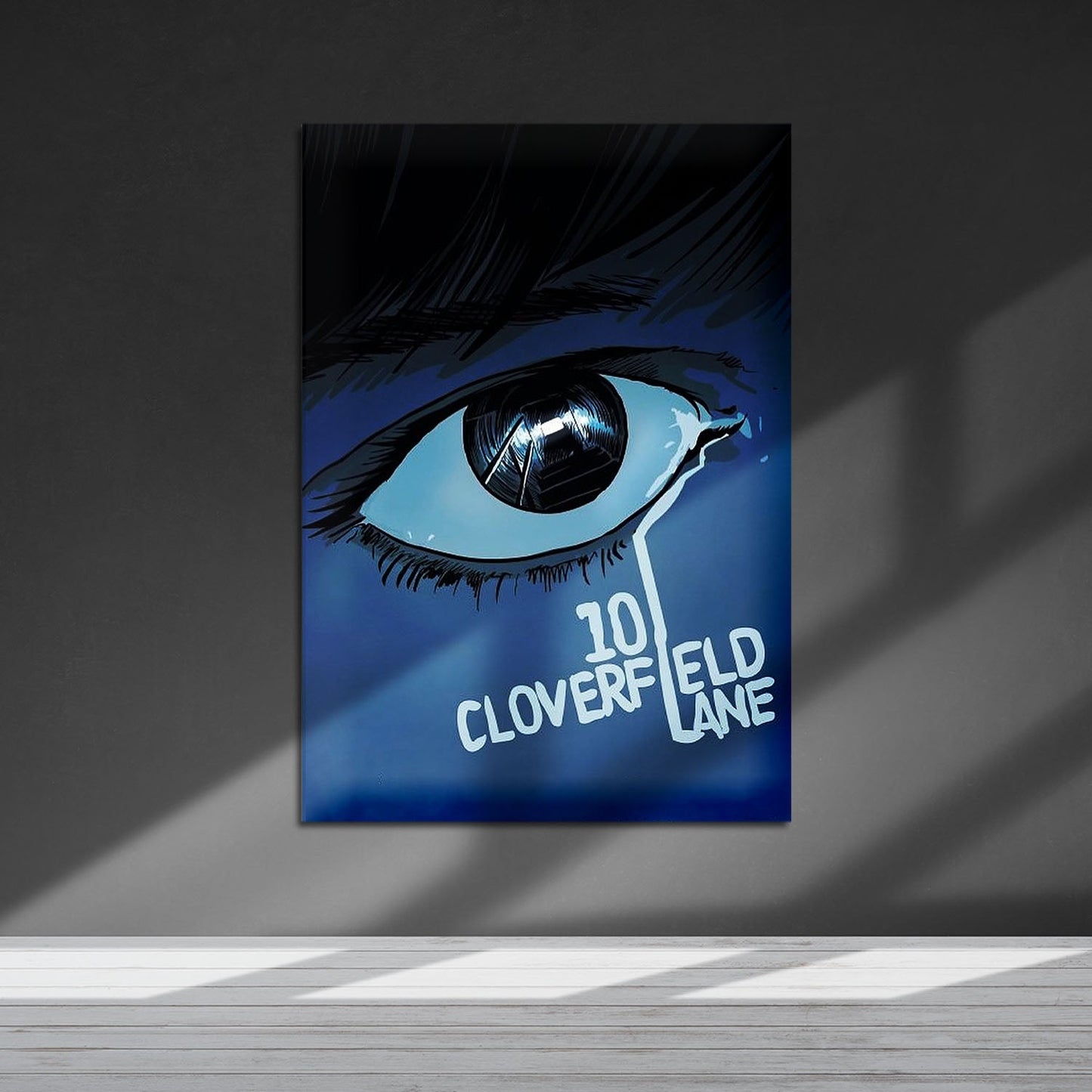 Flex Designs Metal Poster 10 Cloverfield Lane Sketch 5 x 7" Home Goods - Movie 2016 Movie Metal Poster