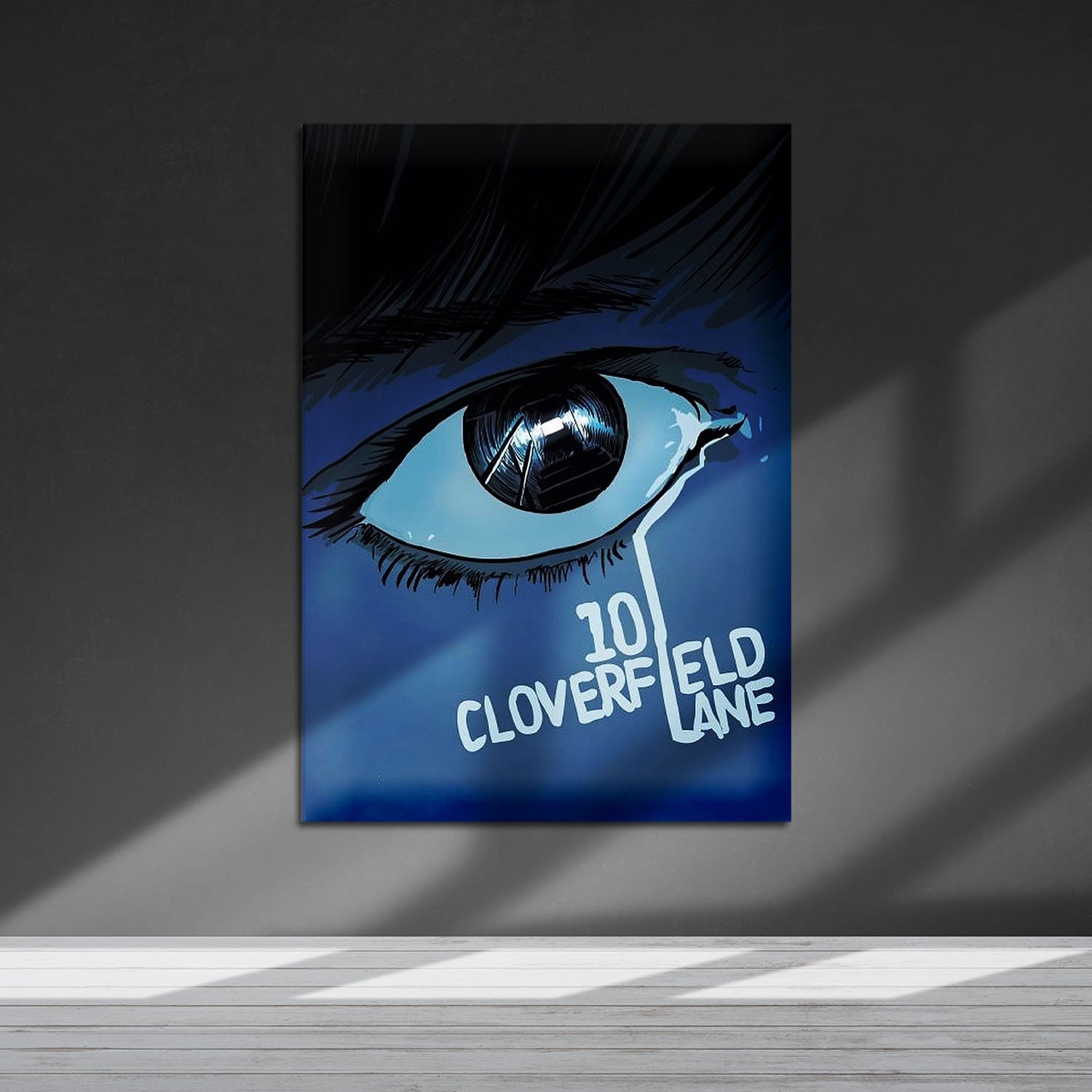 Flex Designs Metal Poster 10 Cloverfield Lane Sketch 5 x 7" Home Goods - Movie 2016 Movie Metal Poster