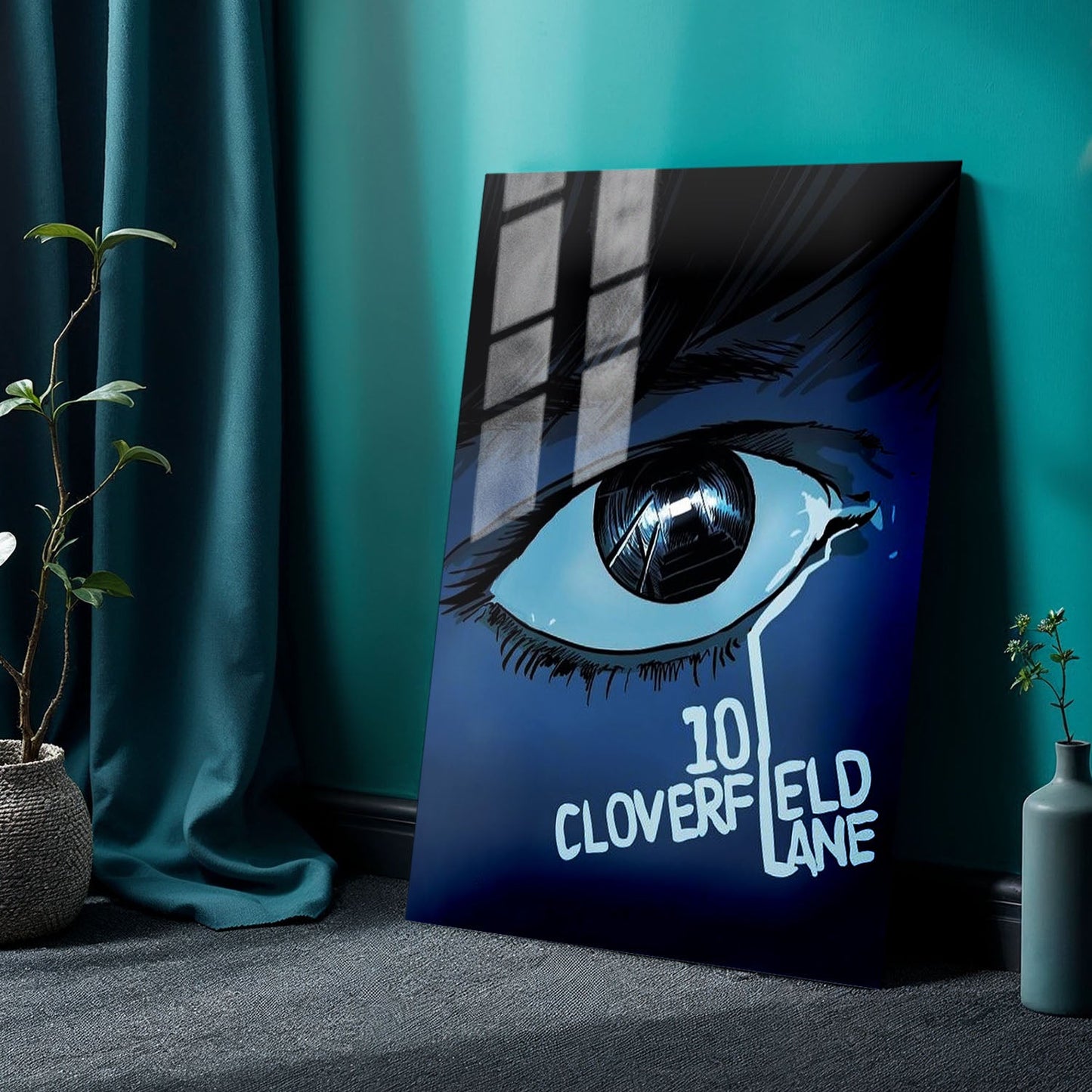 10 Cloverfield Lane Sketch Movie Metal Poster
