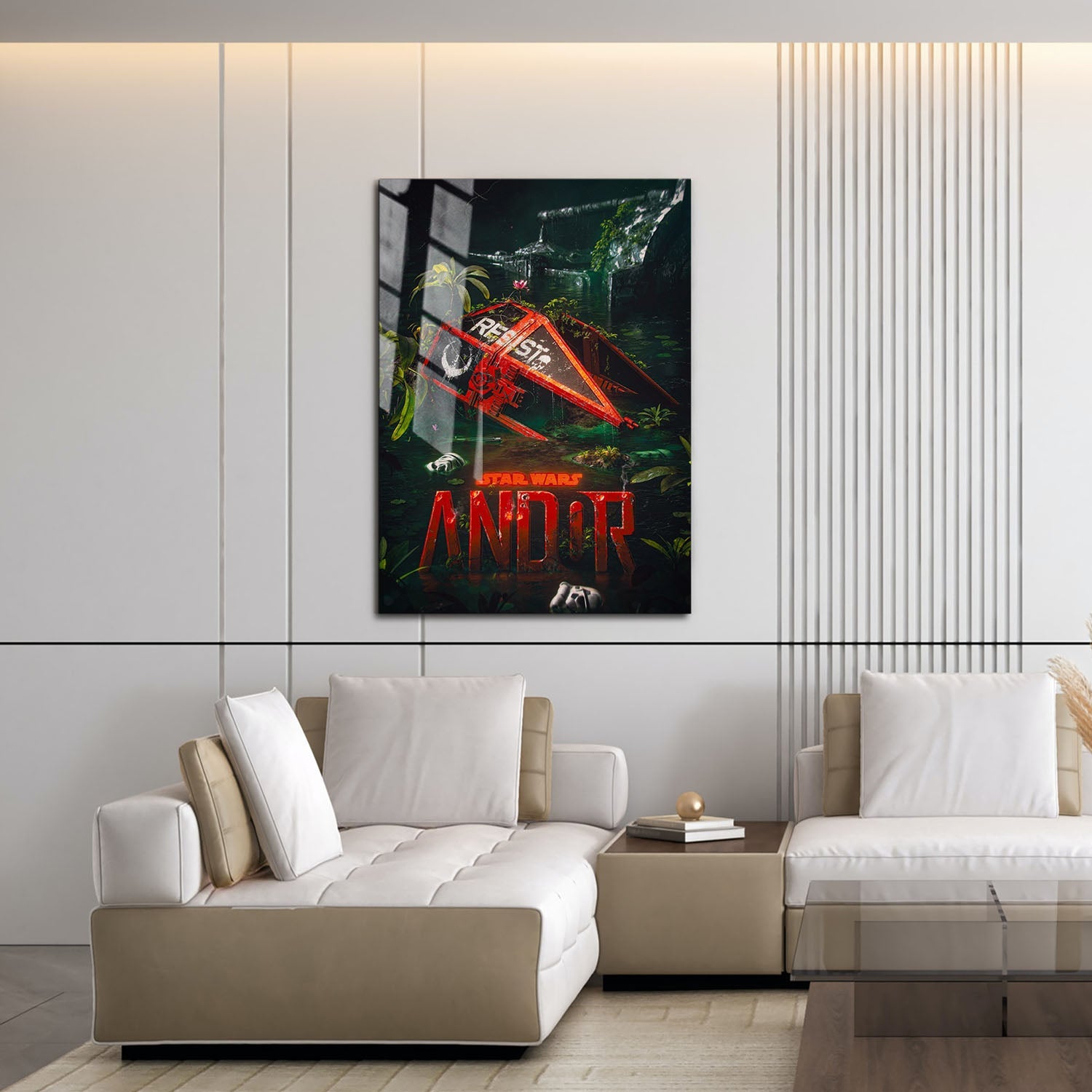 Flex Designs Metal Poster Andor Sketch 16 x 24" Home Goods - TV Show 2022 TV Show Metal Poster