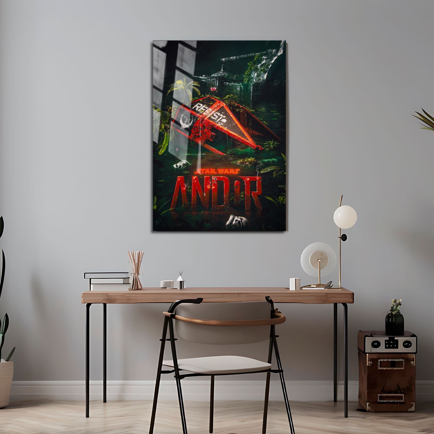 Flex Designs Metal Poster Andor Sketch 24 x 36" Home Goods - TV Show 2022 TV Show Metal Poster