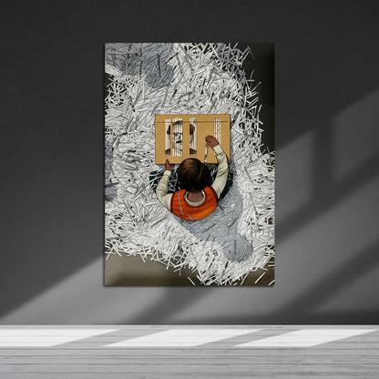 Flex Designs Metal Poster Argo Cartoon 5 x 7" Home Goods - Movie 2012 Movie Metal Poster