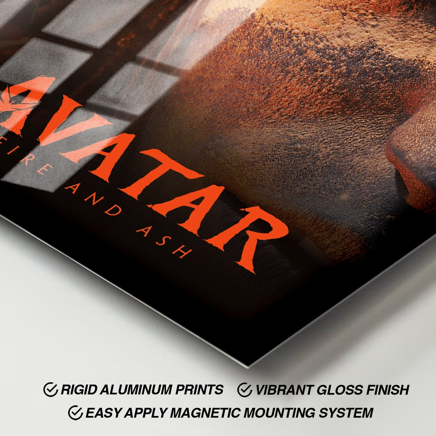 Flex Designs Metal Poster Avatar Fire and Ash Cover 11 x 17" Home Goods - Movie 2009 Movie Metal Poster