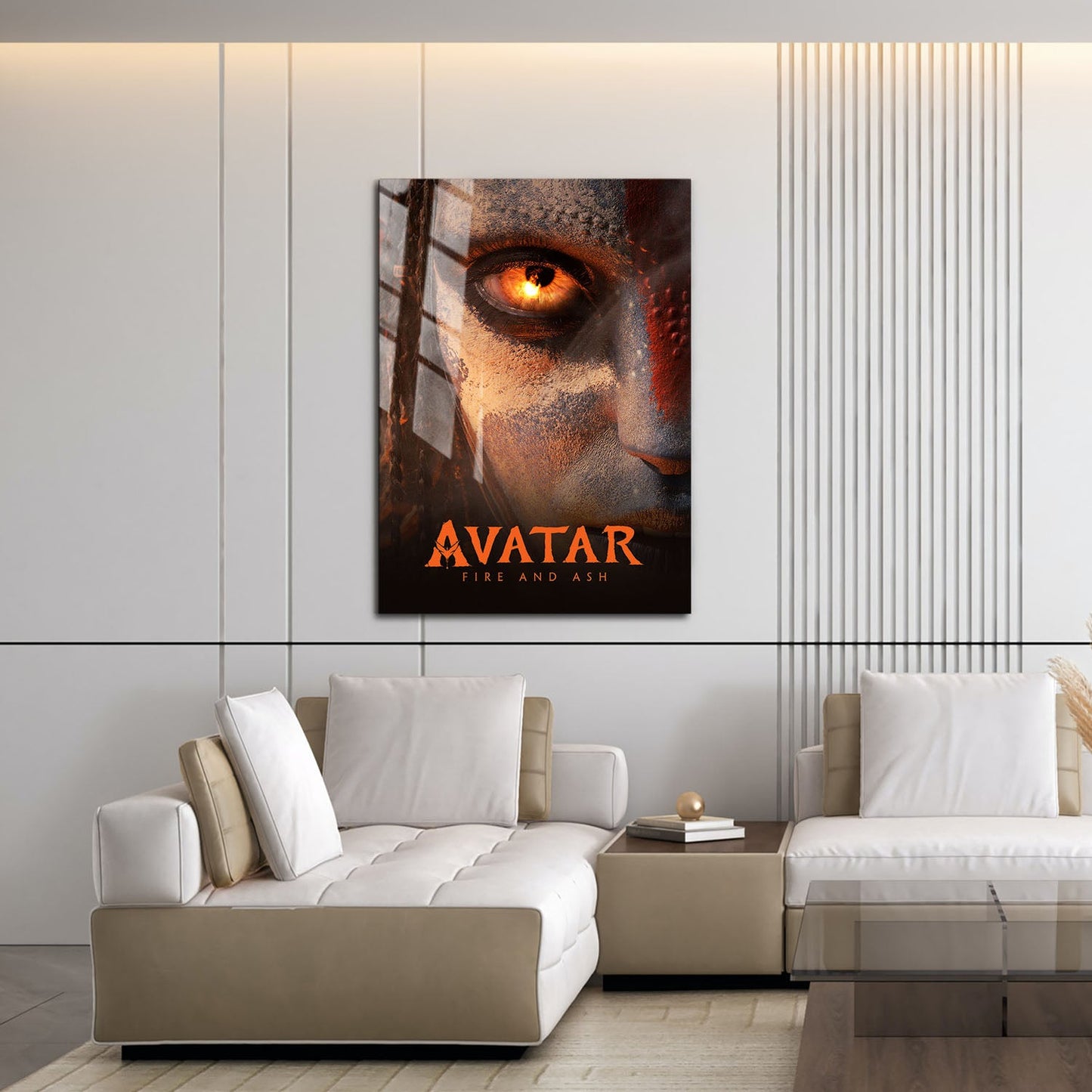 Flex Designs Metal Poster Avatar Fire and Ash Cover 16 x 24" Home Goods - Movie 2009 Movie Metal Poster