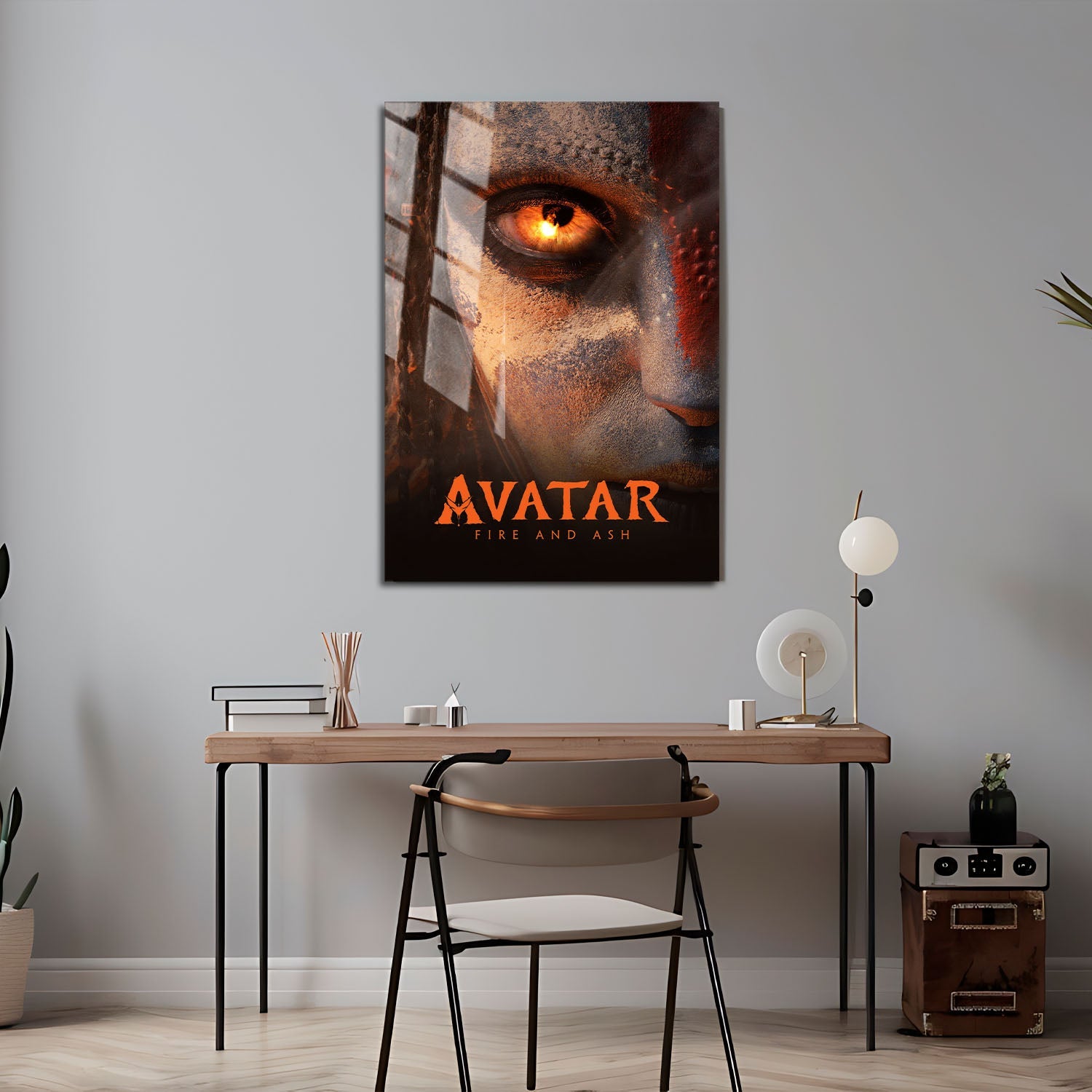 Flex Designs Metal Poster Avatar Fire and Ash Cover 24 x 36" Home Goods - Movie 2009 Movie Metal Poster