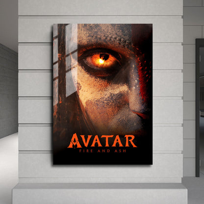 Flex Designs Metal Poster Avatar Fire and Ash Cover 24 x 36" Home Goods - Movie 2009 Movie Metal Poster