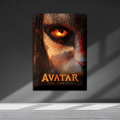 Flex Designs Metal Poster Avatar Fire and Ash Cover 5 x 7" Home Goods - Movie 2009 Movie Metal Poster