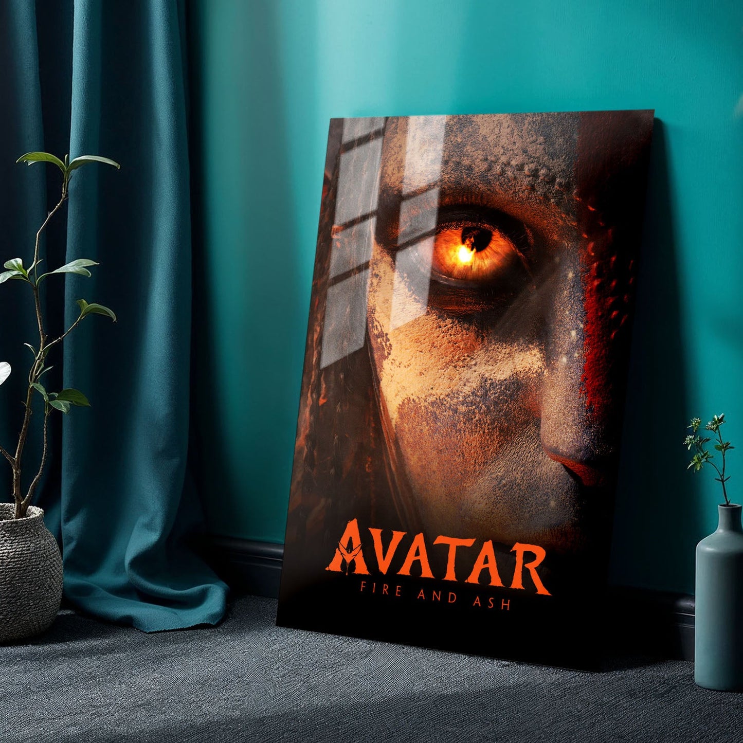 Avatar Fire and Ash Cover Movie Metal Poster