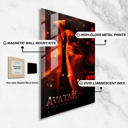 Flex Designs Metal Poster Avatar Fire and Ash Jake 16 x 24" Home Goods - Movie 2009 Movie Metal Poster